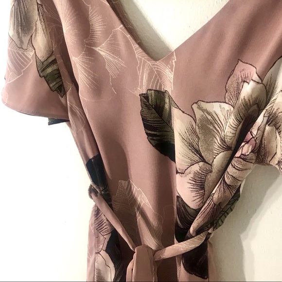 Mauve pink floral blouse - Picture 2 of 6